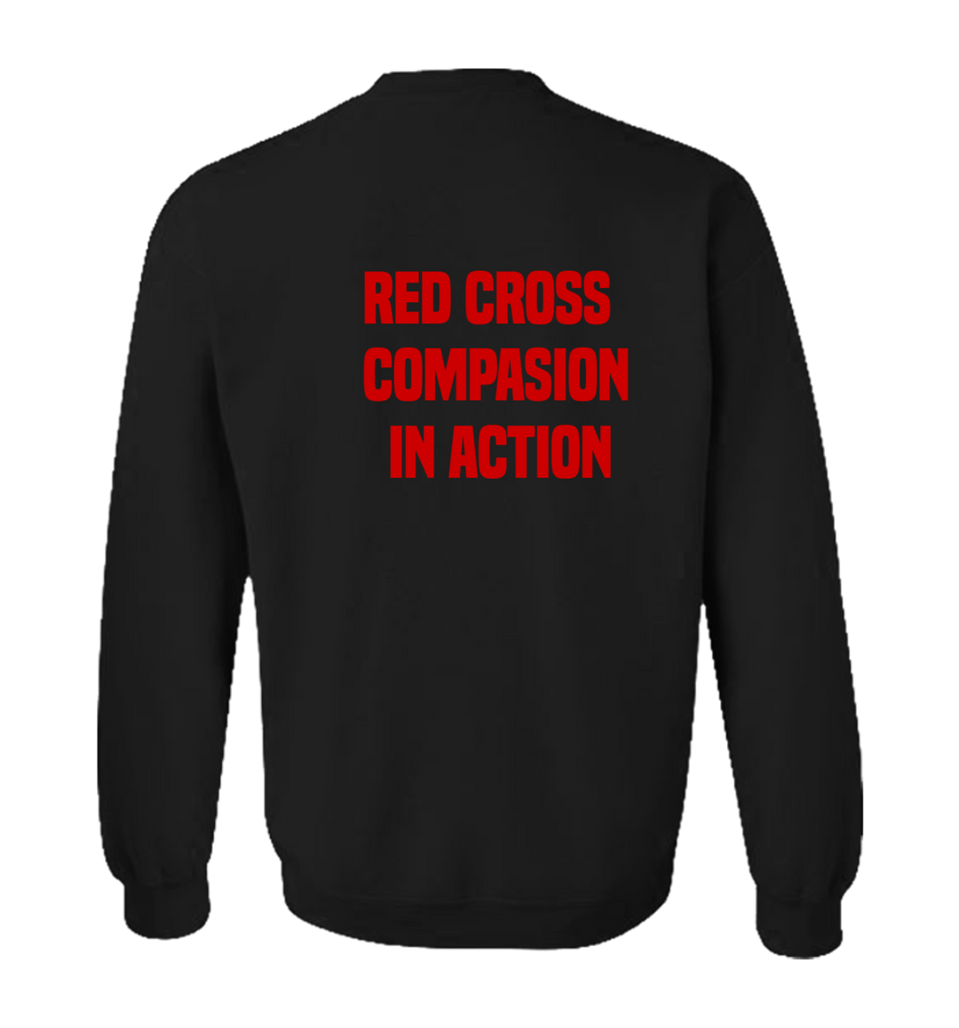 Red cross sweater store