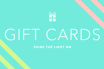 Shine The Light On Gift Card -  Shine The Light On